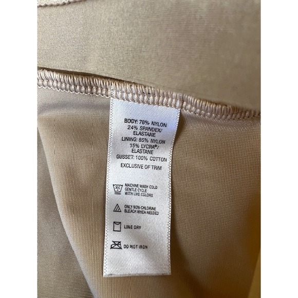 SPANX Simplicity Smoothing Open Bust Full Slip Camisole Shapewear Nude Size L - Picture 5 of 12